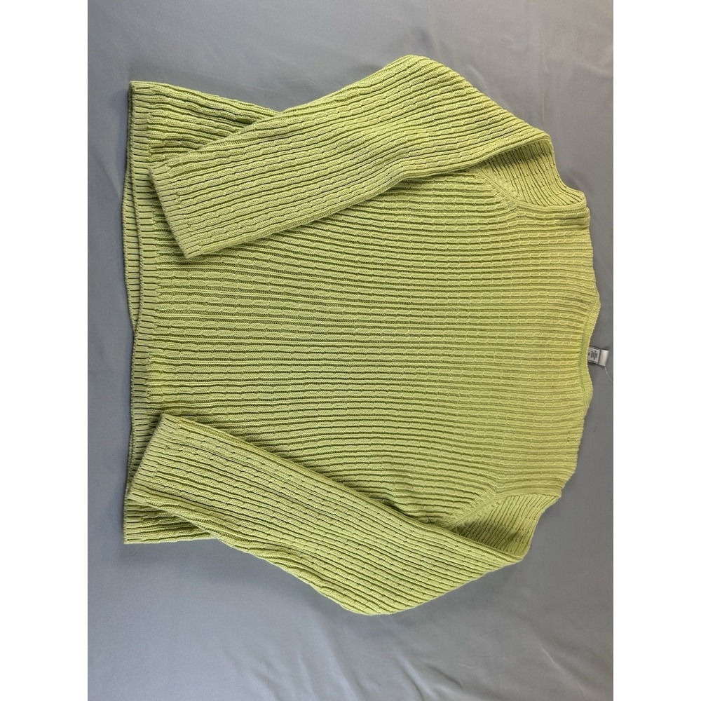 Womens XL Tops Lot Talbots Green Sweater Who What Wear Striped Sleeveless - Picture 3 of 16